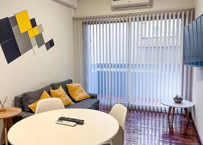 Departamento Peatonal Sarmiento Pleno Centro Mendoza 3-4 Personas, Con Cochera Gratis !