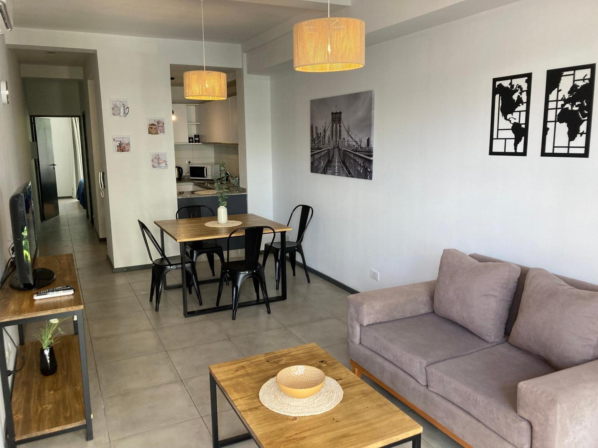 Apartamento Departamento Completo En Capital Mendoza