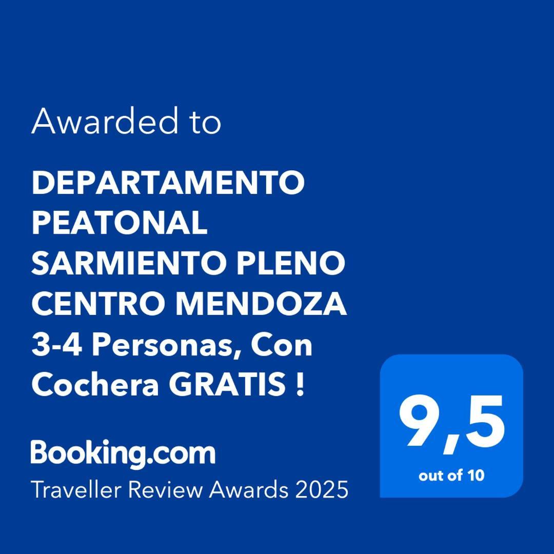 Apartamento Departamento Peatonal Sarmiento Pleno Centro 3-4 Personas, Con Cochera Gratis !