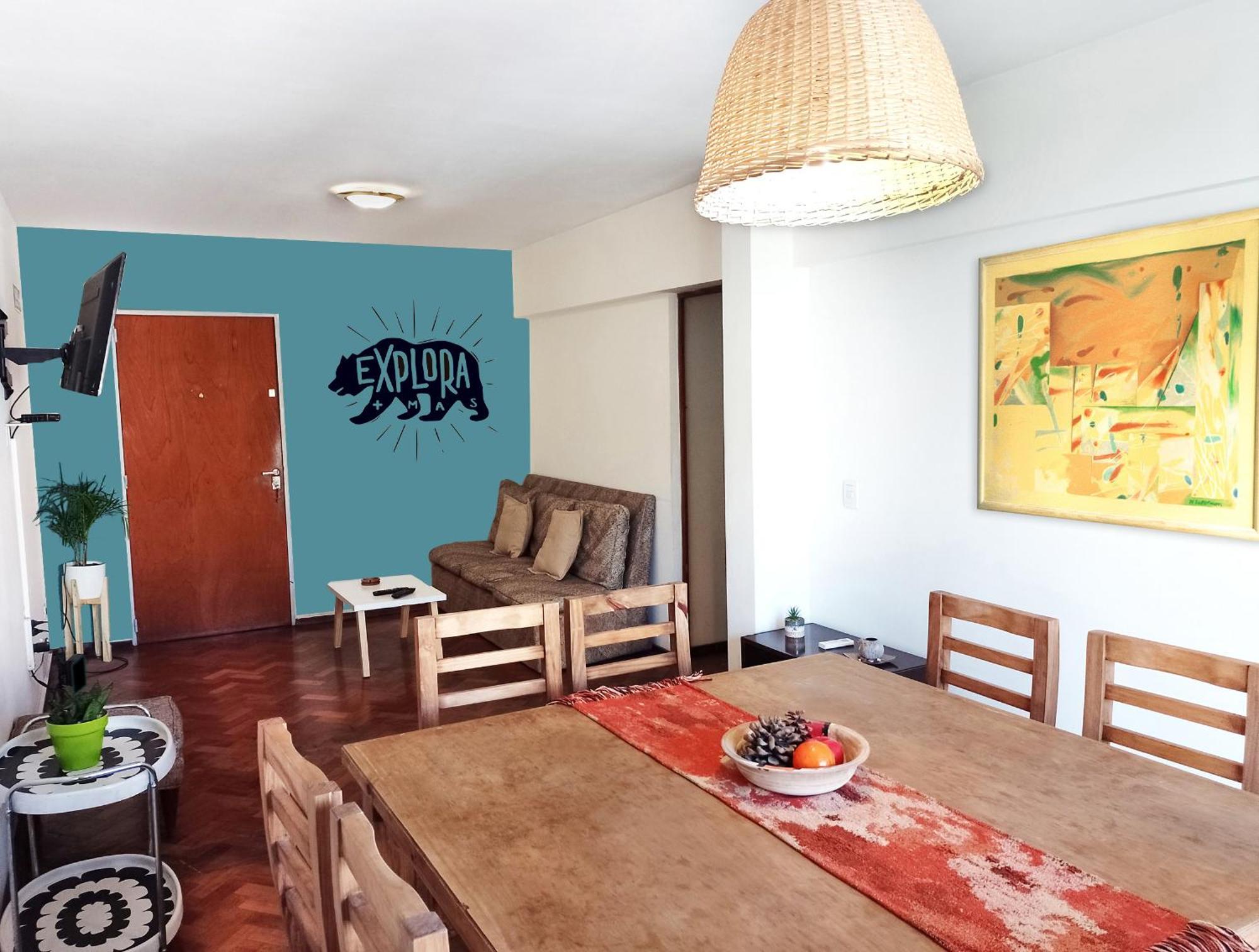 Departamento Amplio En La Mejor Zona De Mendoza. *
